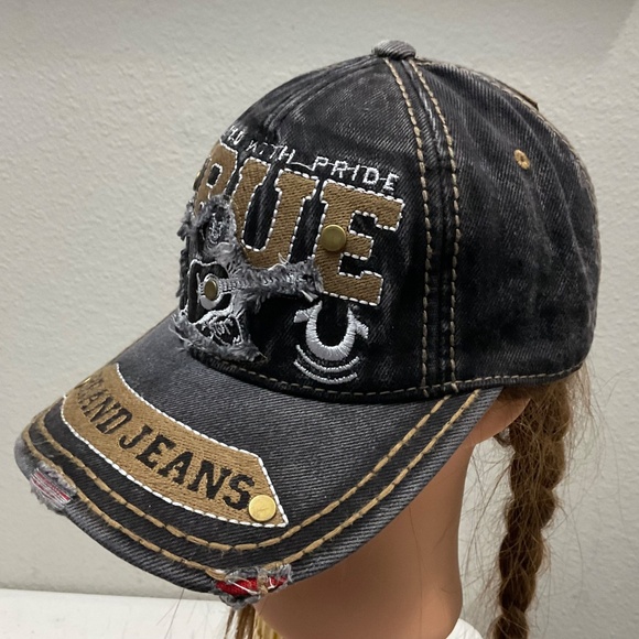 TRUE RELIGION BRAND JEANS HAT - Picture 3 of 7